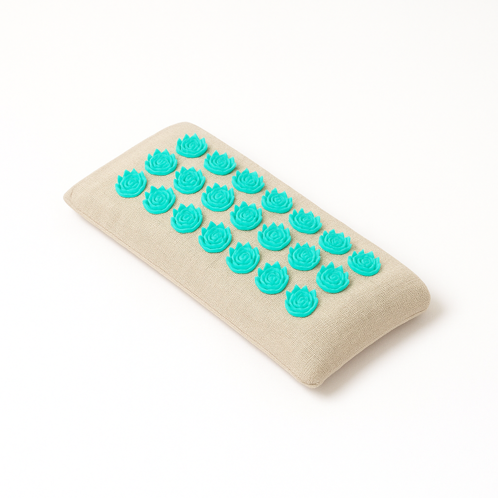 Lotus Dream Akupressur-Fussmatte Reflex-Zen Kompakte Matte fürs Barfuß-Stehen