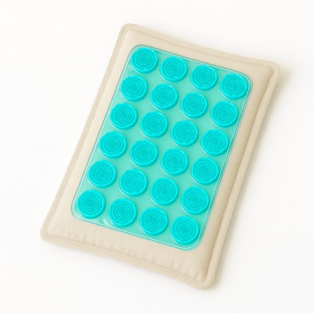 Lotus Dream Kühlgel-Pack - Cold Soothe Wiederverwendbares Gelkissen zur sanften Kühlung überreizter Bereiche