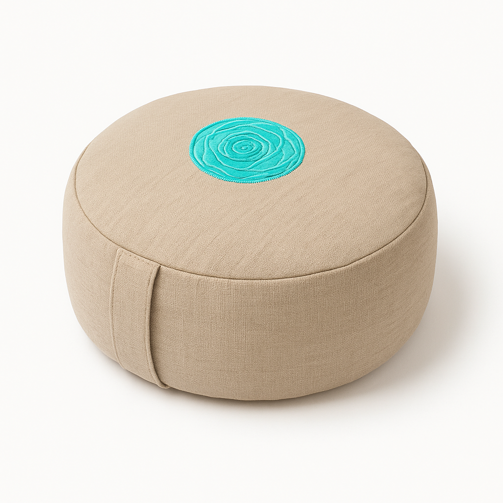 Lotus Dream Meditationskissen - Zafu Balance Stützendes Sitzkissen für Achtsamkeit & Atemarbeit – entlastet Hüften und Wirbelsäule.