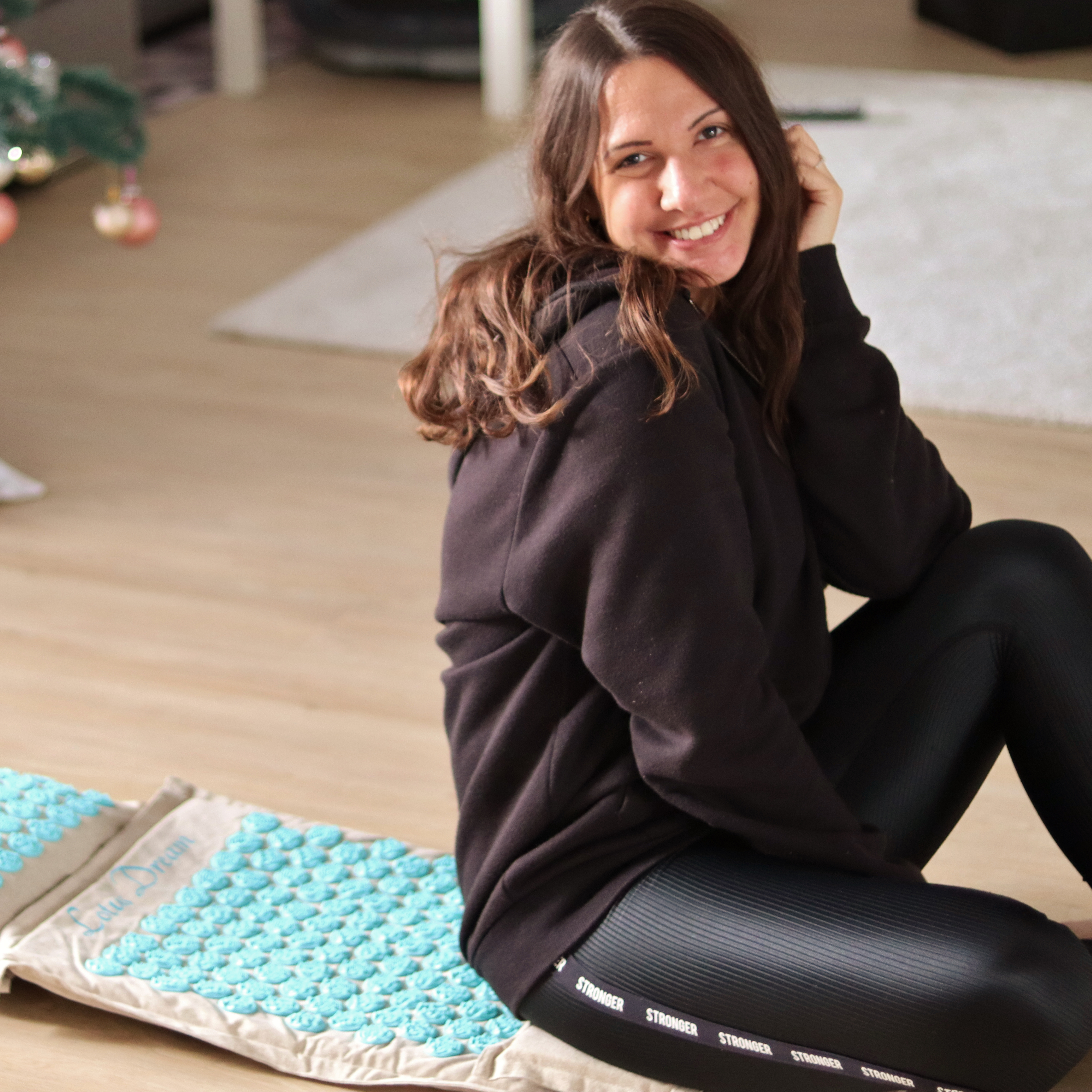 Lotus Dream Waermekissen - Heat Calm Natürliche Wärme (Kirschkerne) für Rücken & Bauch